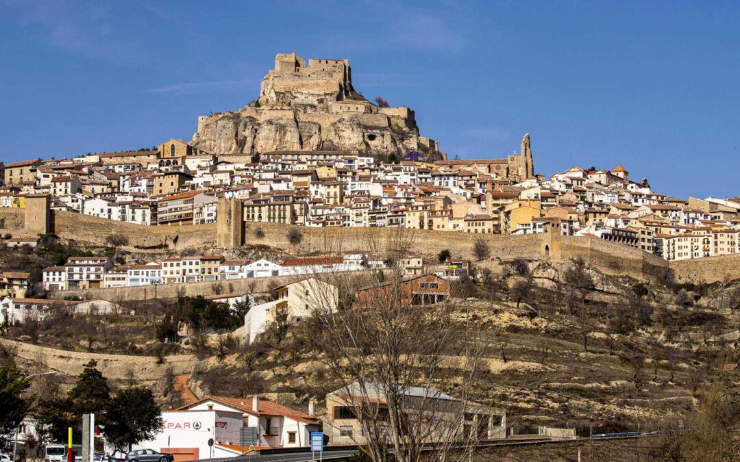 Vista de la ciudad de Morella, Castelló